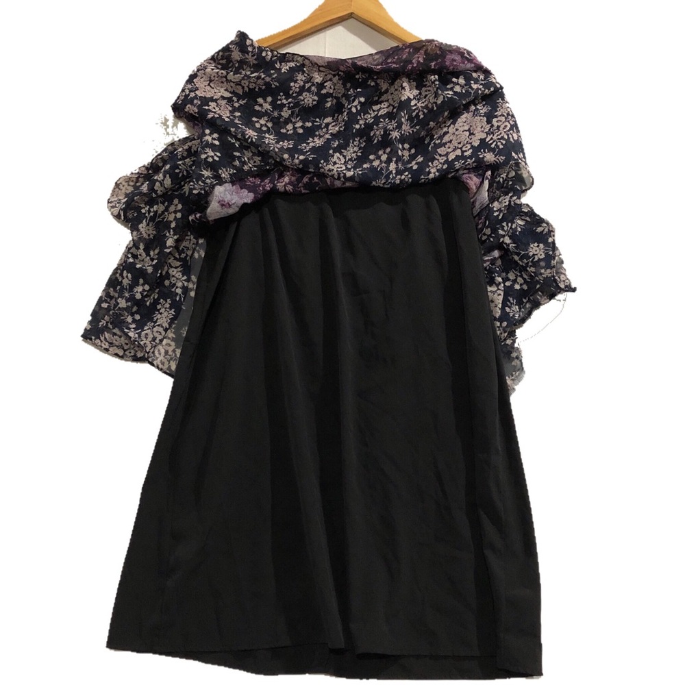UO Kimchi Blue Floral Prairie Rose Tunic Babydoll Dress - Picture 4 of 9